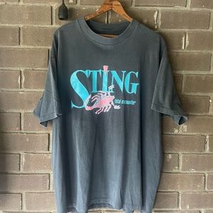 vintage early 90s wcw Sting 🦂 shirt